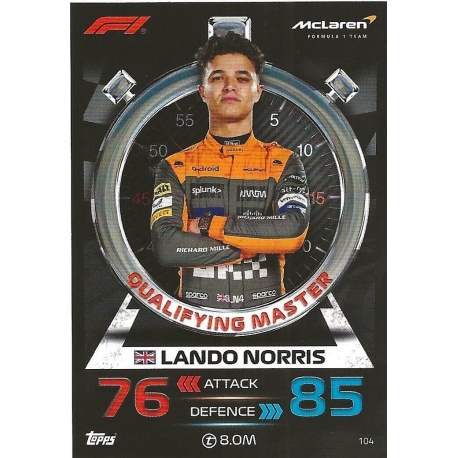 Lando Norris Qualifying Master 104