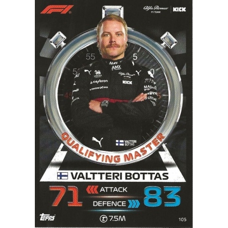 Valtteri Bottas Qualifying Master 105