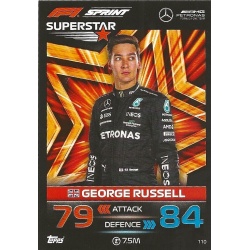 George Russell Sprint Superstars 110