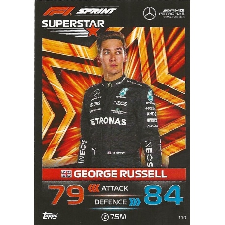 George Russell Sprint Superstars 110