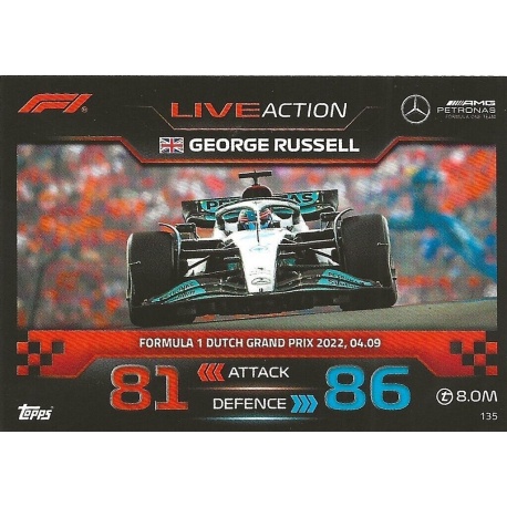 George Russell F1 Live Action 2022 135