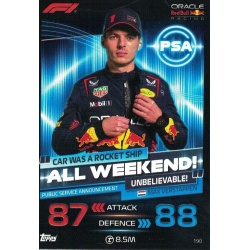 Max Verstappen Public Service Announcement 190