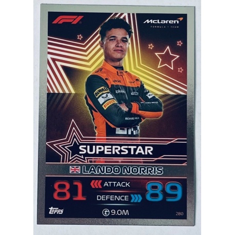 Lando Norris F1 Superstars 280