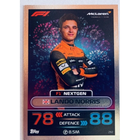 Lando Norris F1 NEXTGEN 292