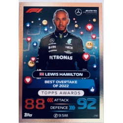 Lewis Hamilton Topps Awards 298