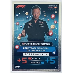 Christian Horner Topps Awards 301