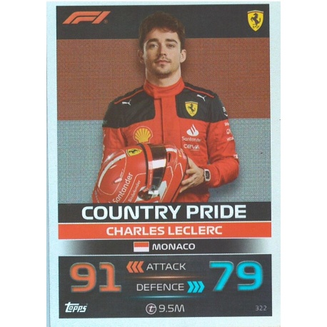 Charles Leclerc F1 Country Pride 322