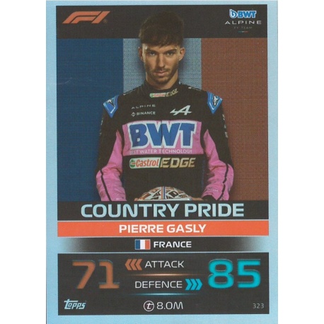 Pierre Gasly F1 Country Pride 323