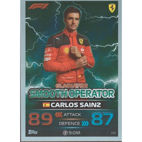 Carlos Sainz Smooth Operator F1 Gladiators 330