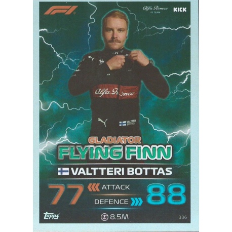 Valtteri Bottas Flying Finn F1 Gladiators 336