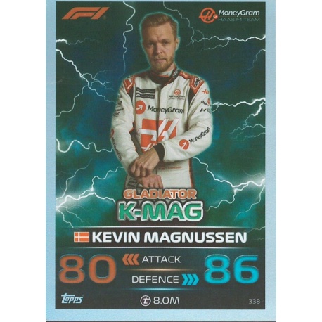 Kevin Magnussen K-MAG F1 Gladiators 338