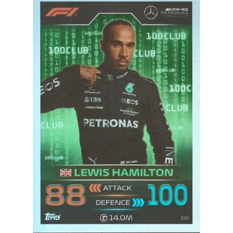 Lewis Hamilton 100 Club 350