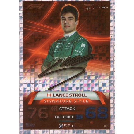 Lance Stroll Signature Style 366