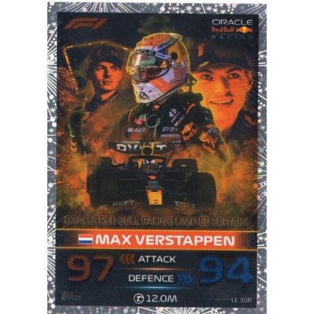 Max Verstappen Limited Edition LE 3UR