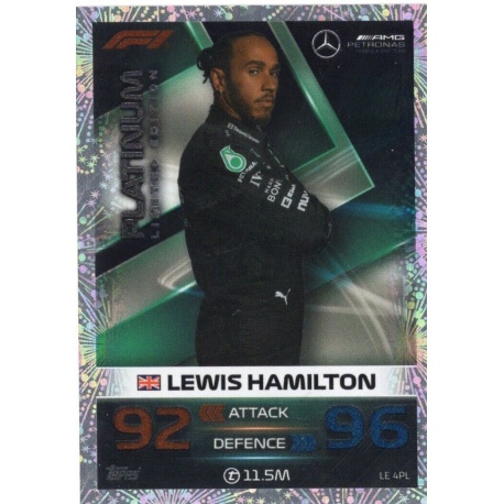 Lewis Hamilton Limited Edition LE 4PL