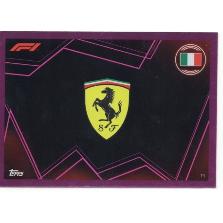 Ferrari Team Logo Pink Parallel 19