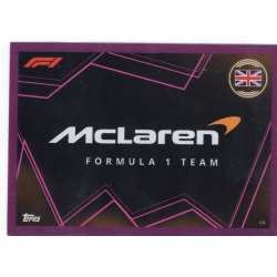 McLaren Team Logo Pink Parallel 46