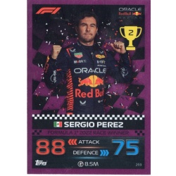 Sergio Perez Pink Parallel F1 2022 Race Winners 269