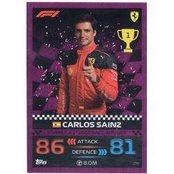 Carlos Sainz Pink Parallel F1 2022 Race Winners 270