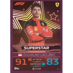 Charles Leclerc Pink Parallel F1 Superstars 274