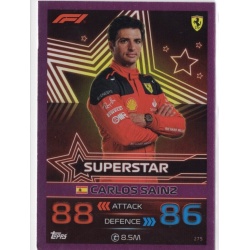 Carlos Sainz Pink Parallel F1 Superstars 275