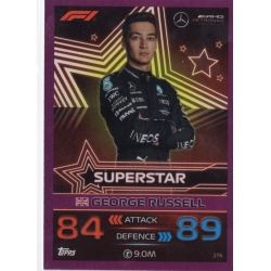 George Russell Pink Parallel F1 Superstars 276