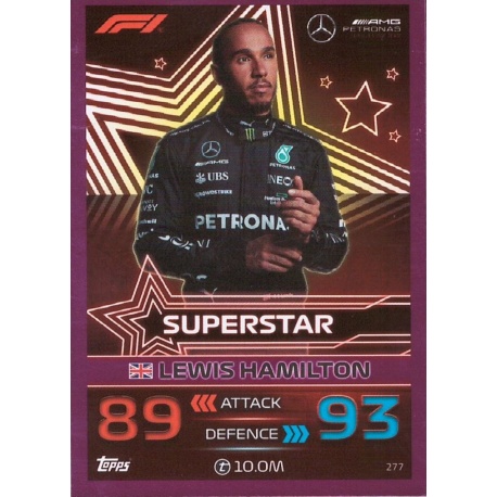 Lewis Hamilton Pink Parallel F1 Superstars 277