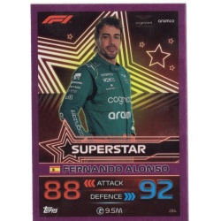 Fernando Alonso Pink Parallel F1 Superstars 284