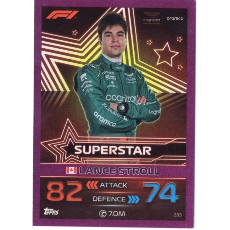 Lance Stroll Pink Parallel F1 Superstars 285