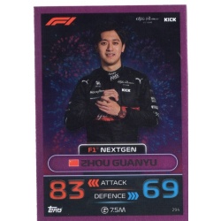 Zhou Guanyu Pink Parallel F1 NEXTGEN 294