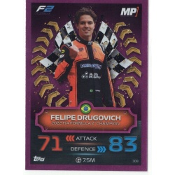 Felipe Drugovich Pink Parallel Champion Cards 308