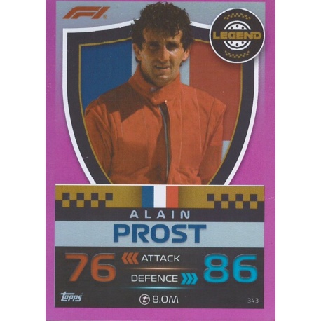 Alain Prost Pink Parallel F1 Legends 343