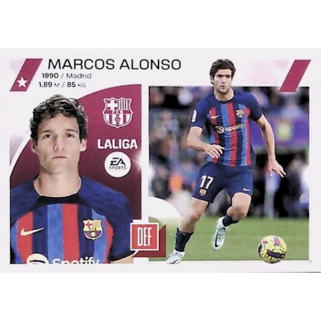 Marcos Alonso Barcelona 10