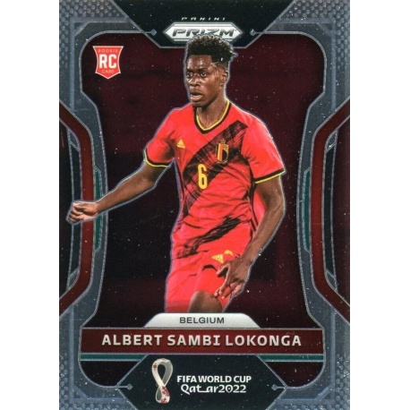 Comprar Trading Card Albert Sambi Lokonga Belgium Panini Prizm Qatar 2022