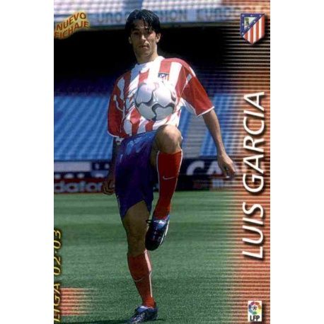 Luis Garcia Nuevo Fichaje Atlético Madrid 411 Megacracks 2002-03