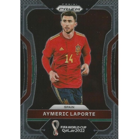 Sale Cards Aymeric Laporte Spain Panini Prizm World Cup Qatar 2022