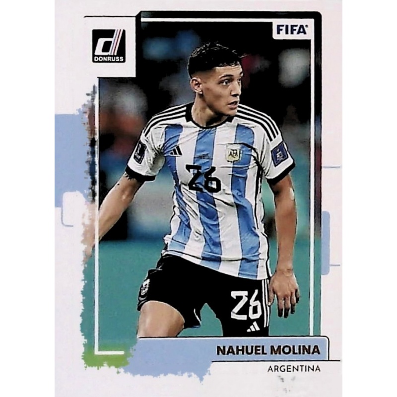 Nahuel Molina 26 Argentina National Team 2022-23 Qatar World Cup Away -  Praise To Heaven