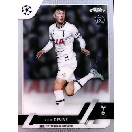 Alfie Devine Rookie Tottenham Hotspur 129