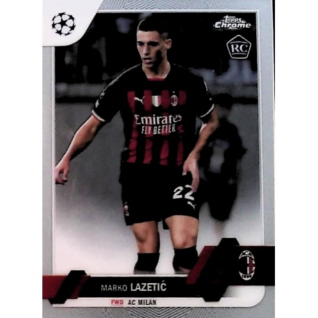 Marko Lazetić Rookie AC Milan 185