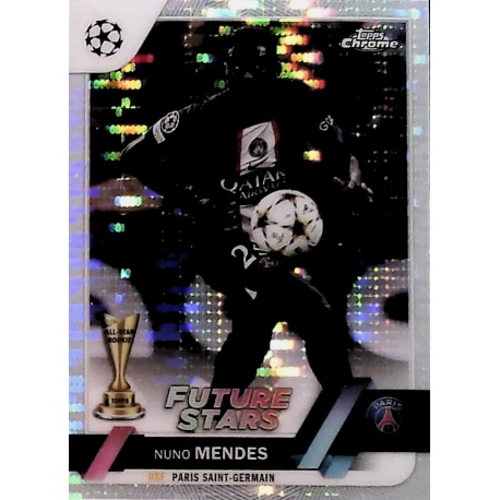 Nuno Mendes Pulsar Refractor Future Stars PSG 26