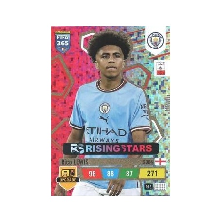 Offer Soccer Cards Rico Lewis Rising Star Fifa 365 Adrenalyn XL