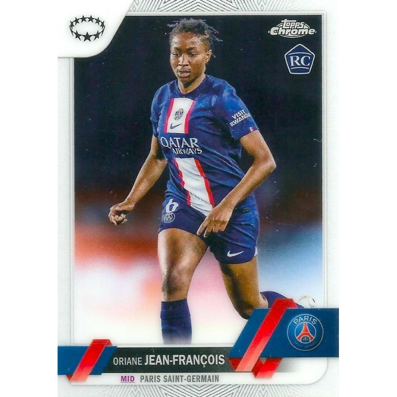 Buy Cards Oriane Jean-François PSG Topps Chrome Uefa Women's 2022-23