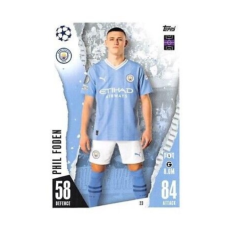 Offer Soccer Cards Phil Foden Manchester City Topps Match Attax 