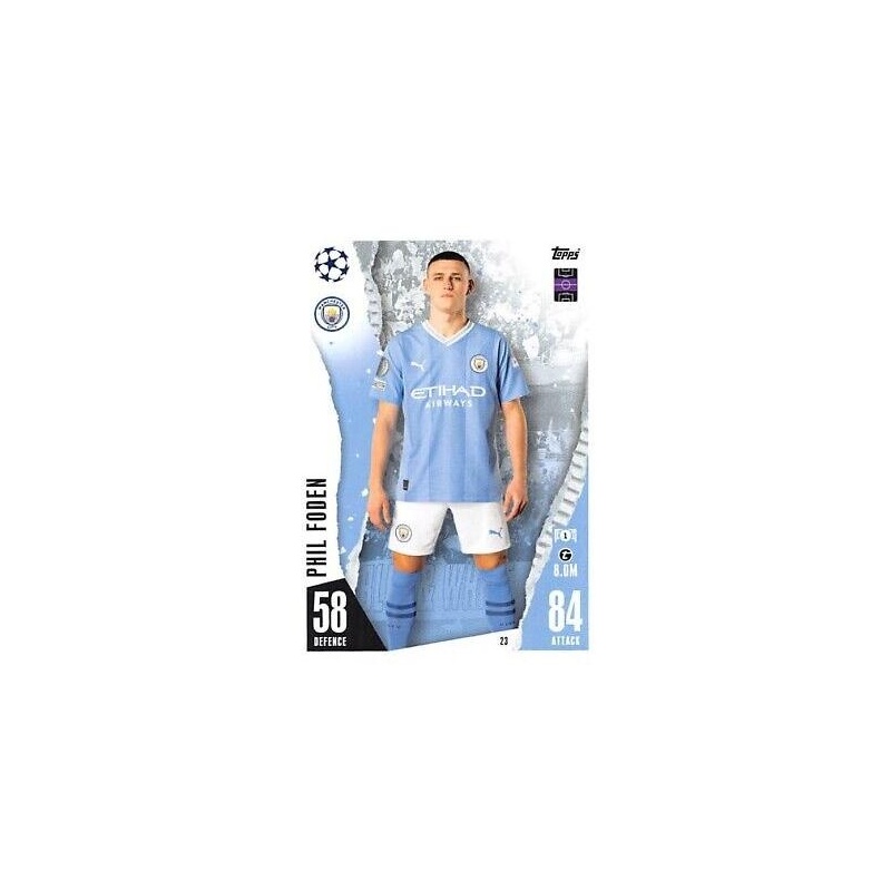 Offer Soccer Cards Phil Foden Manchester City Topps Match Attax 