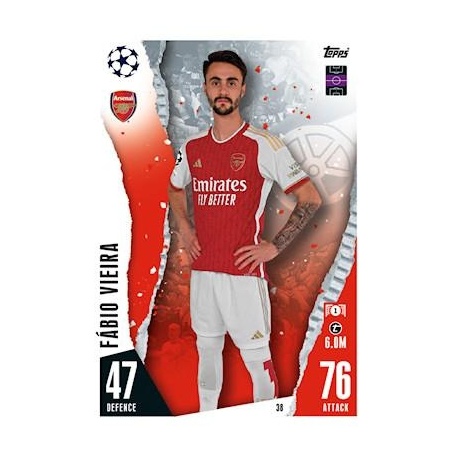 Fábio Vieira Arsenal 38