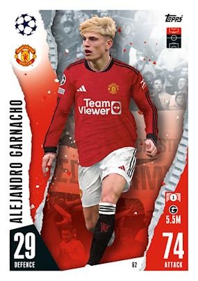 Sale Cards Alejandro Garnacho Manchester United Topps Match Attax