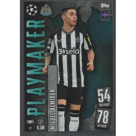 Miguel Almirón Playmaker Newcastle United 77