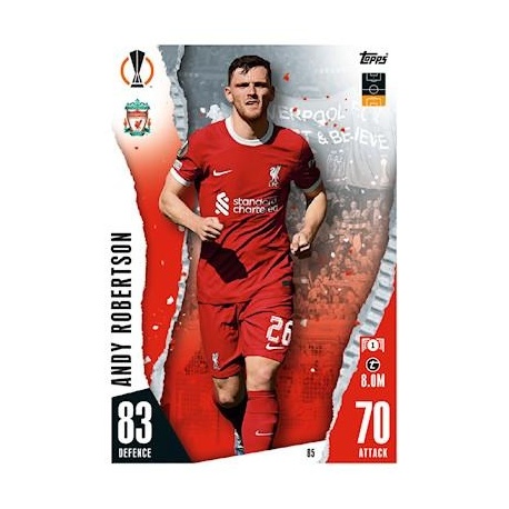 Andy Robertson Liverpool 85