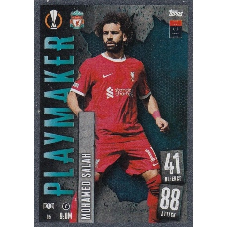 Mohamed Salah Playmaker Liverpool 95