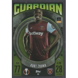 Kurt Zouma Guardian West Ham United 103